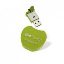 Maßgefertigte USB-Stick in Form eines Apfels - Topgiving